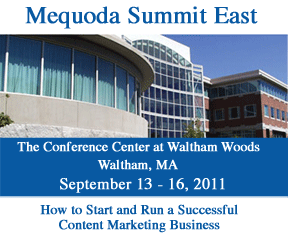 Mequoda Summit Boston 2010
