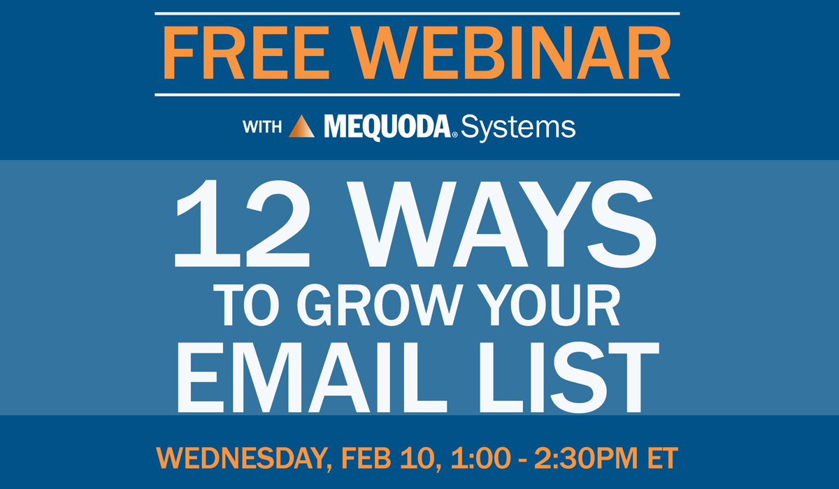 You’re Invited to an Intimate Online About A/B Testing for Email List Growth
