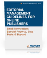 Editorial Management Guidelines for Online Publishers