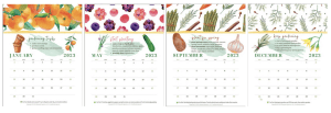 Food Gardening Calendars