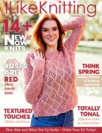 The February 2023 Issue of I Like Knitting is Ready!