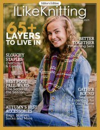 Our I Like Knitting October 2023 issue is packed with potential! Check it out today.