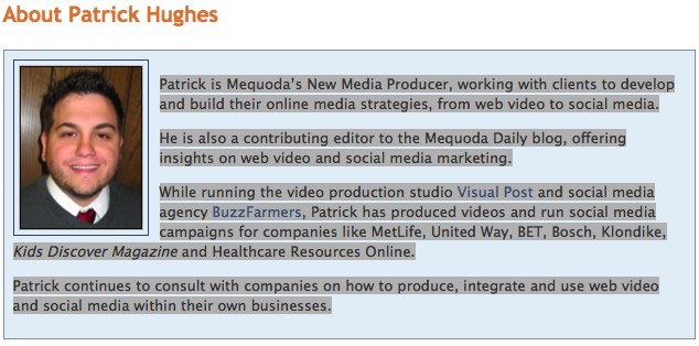 Mequoda Editor – Patrick Hughes