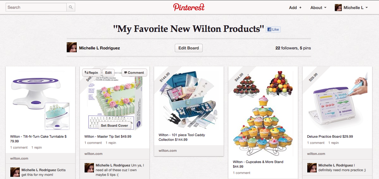 My Favorite New Wilton Products board on Pinterest