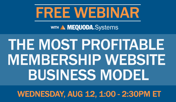 Free Webinar: The Most Profitable Membership Website Business Model