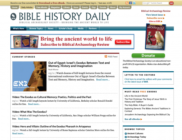 bible history daily