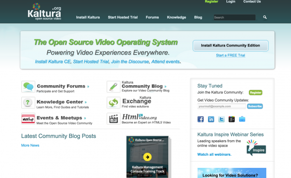 kaltura online video platform