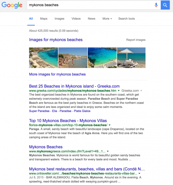 Good Keywords Aren't Obvious -- mykonos