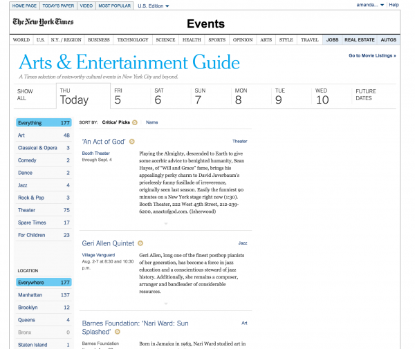 new york times events