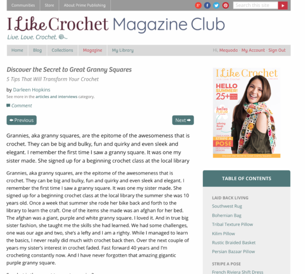 i like crochet web magazine