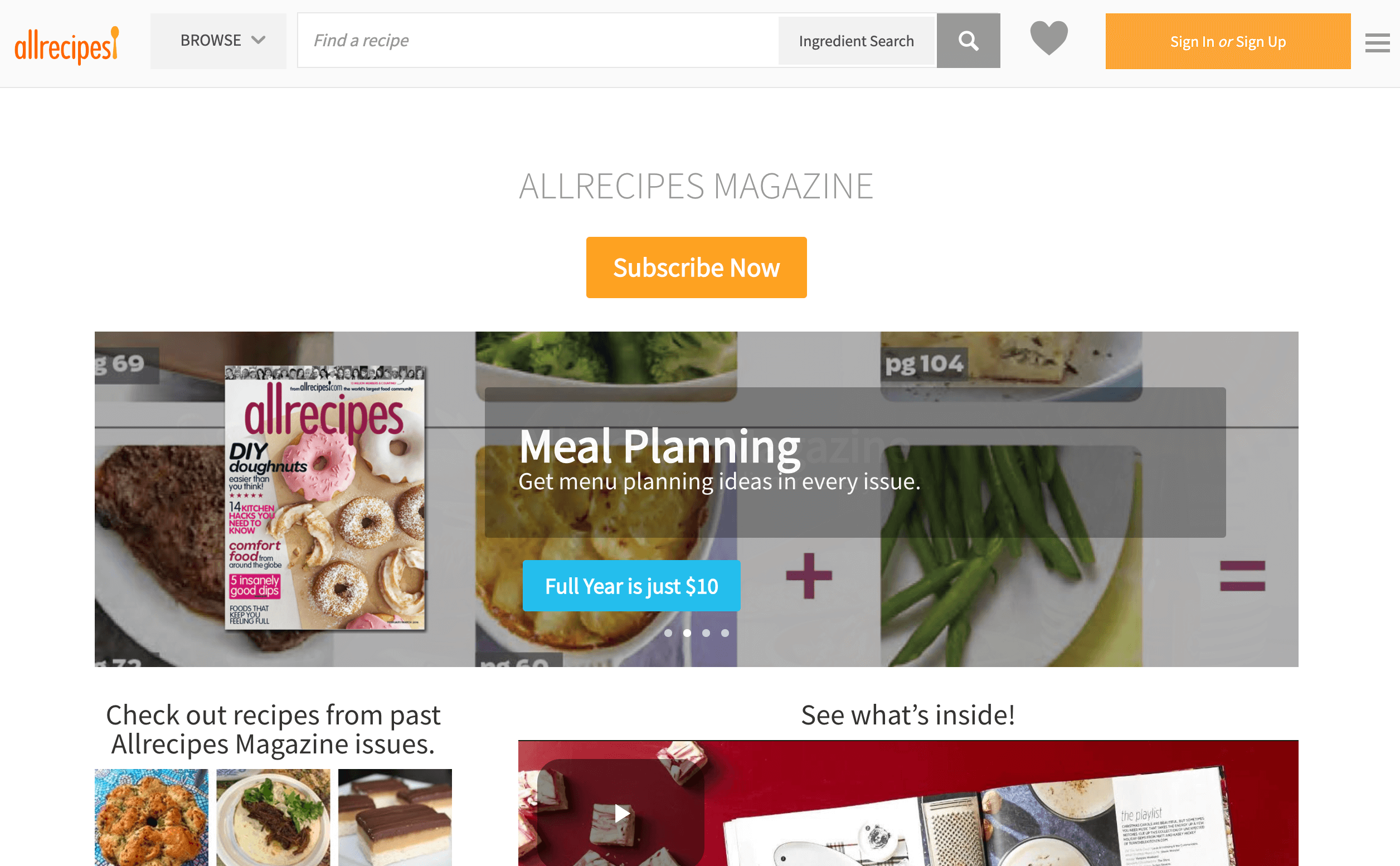 AllRecipes.com Already Sold 400,000 Subscriptions to New Print Mag