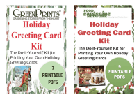 Food Gardening Network and GreenPrints Magazine Celebrate the holiday season with the release of Two New Holiday Greeting Card Kits