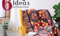 Sew something amazing from the November Issue today!