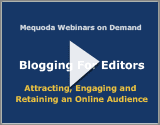 Blogging for Editors
