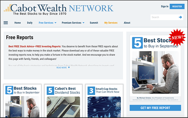 CWN Free Report Homepage
