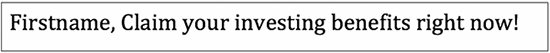 FFF email preheader