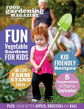 Gardening with kids is…fun!