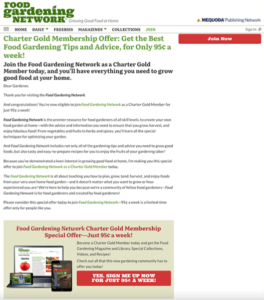 Food Gardening Network SLLP