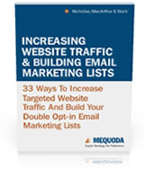 Increasing Website Traffic & Building Email Marketing Lists