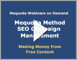 Mequoda Method SEO Campaign Management