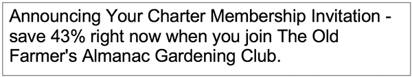 OFA email preheader