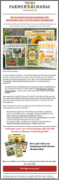 OFA Email Spotlight sample