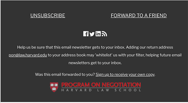 “Registration Now Open” Event Spotlight Framework Footer
