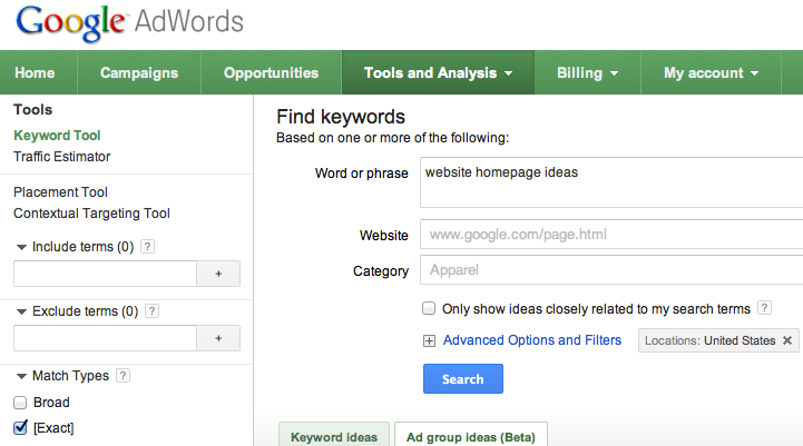 seo keyword strategy website homepage ideas example mequoda daily