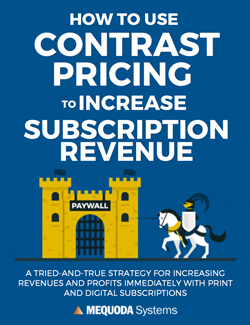 How to Use Contrast Pricing to Increase Subscription Revenue