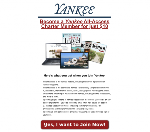 Yankee Charter Offer