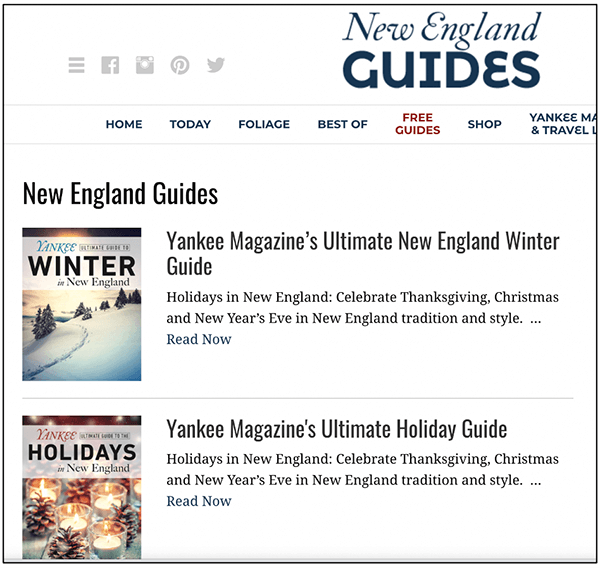 Yankee Free Guides
