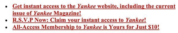 Yankee test headline ideas